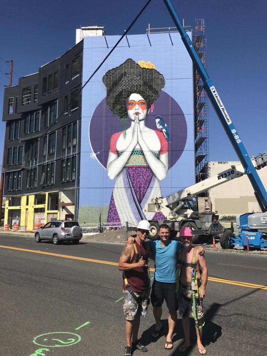 CASCADA mural