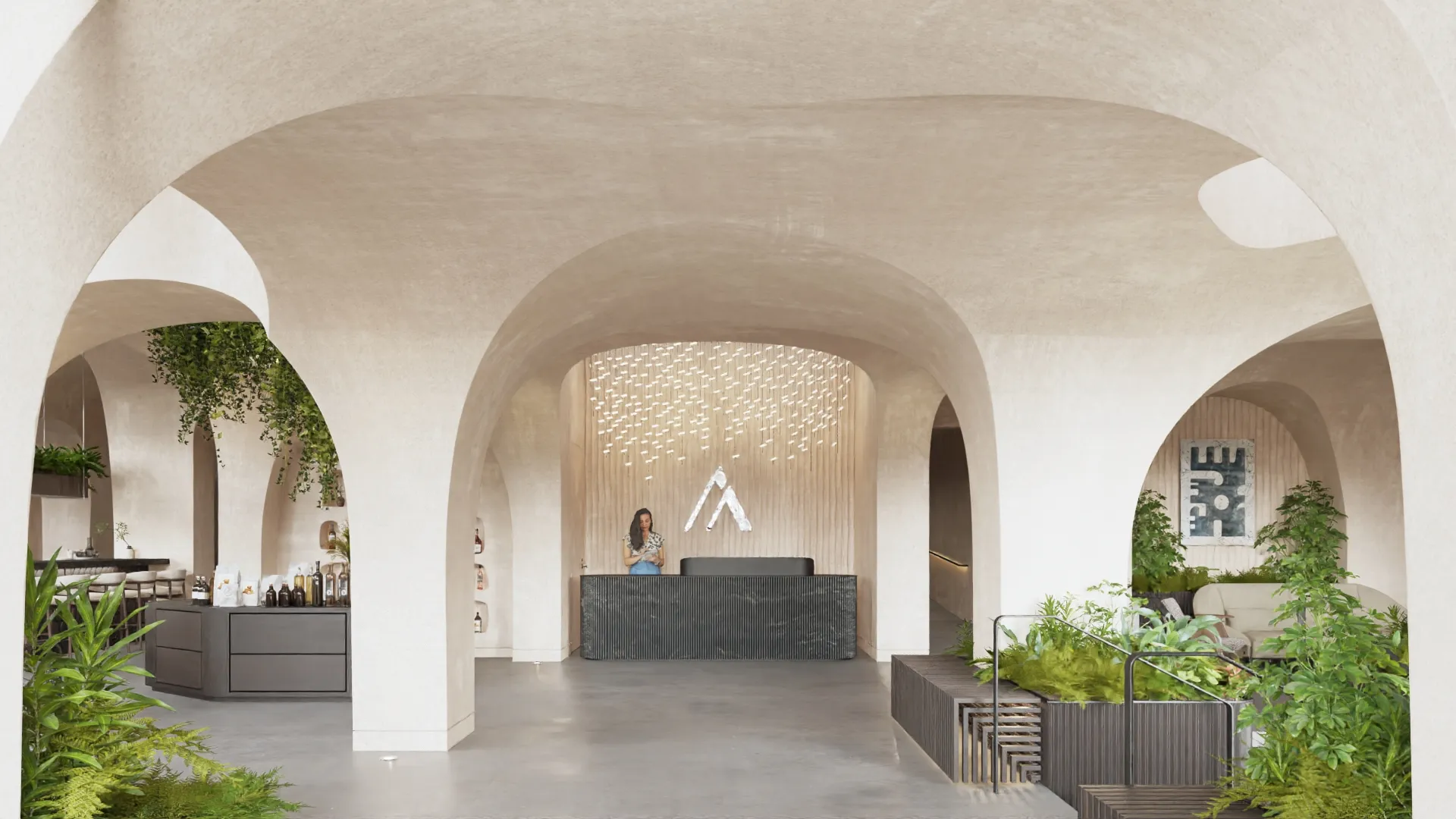 The lobby