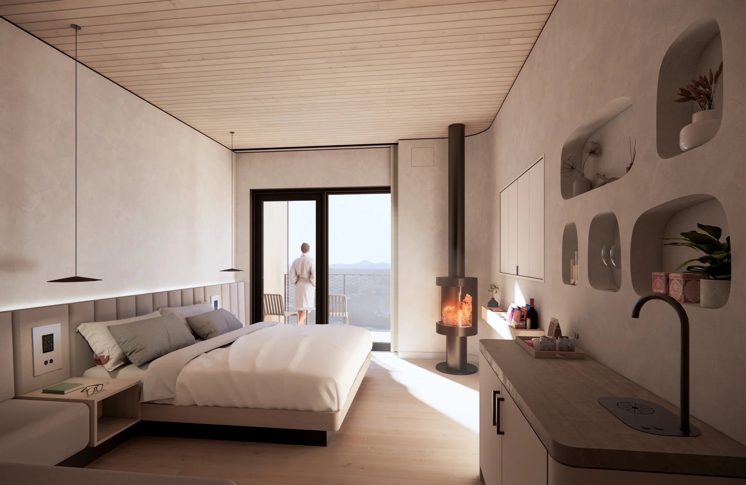 The rooms