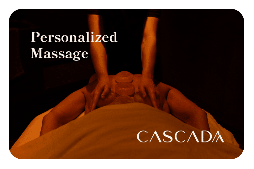 CASCADA massage gift card