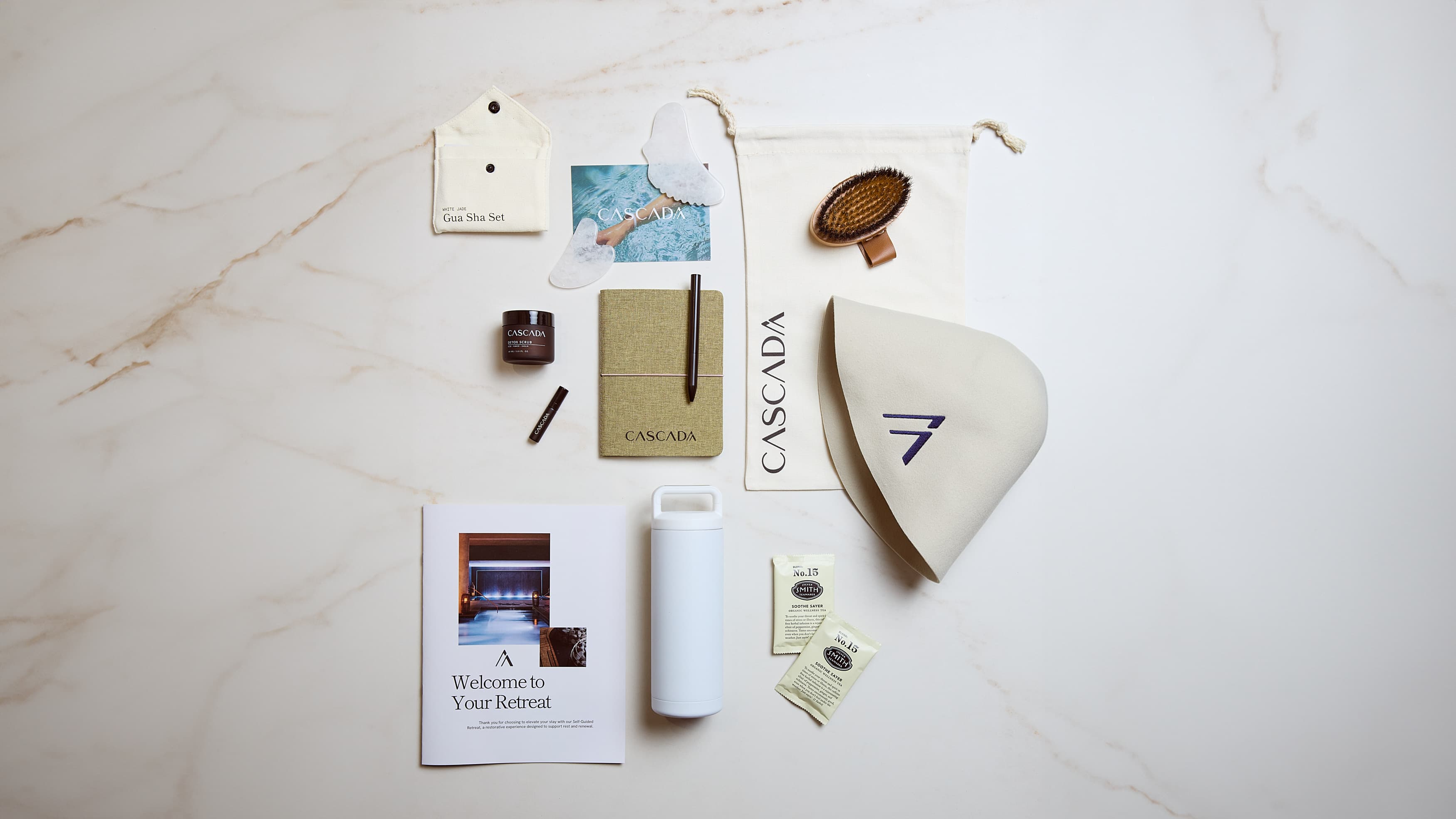 Self-Guided Retreat amenities at CASCADA