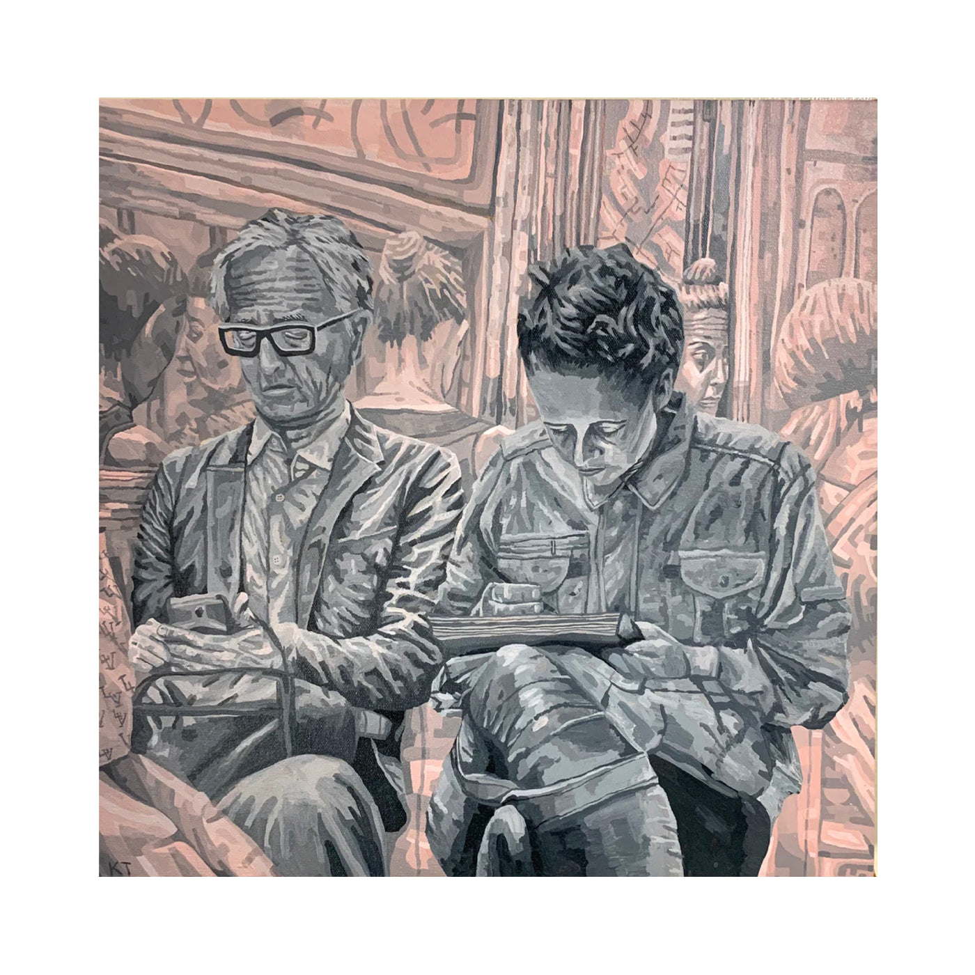 Ellena and a Stranger